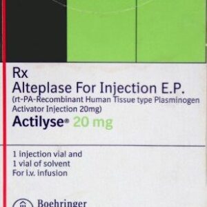 ACTILYSE 20MG INJ