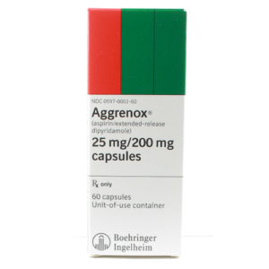 AGGRENOX 200MG/25MG CAP