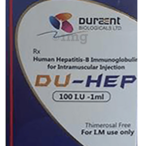 DU HEP 100IU INJ