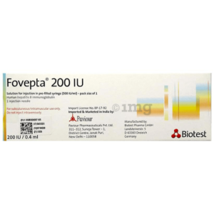 FOVEPTA 200IU SOLUTION FOR INJ
