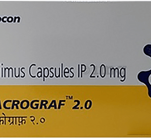 TACROGRAF 2MG CAP