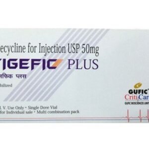 TIGEFIC PLUS 50MG INJ
