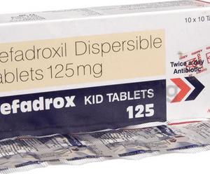 CEFADROX KID 125MG TAB