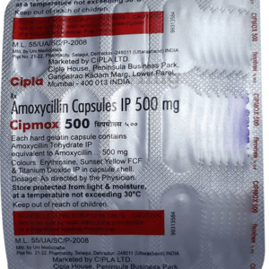 CIPMOX 500MG CAP