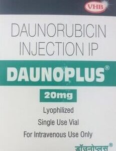 DAUNOPLUS 20MG INJ