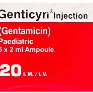 GENTICYN PAEDIATRIC 20MG INJ