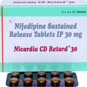 NICARDIA CD RETARD 30MG TAB SR