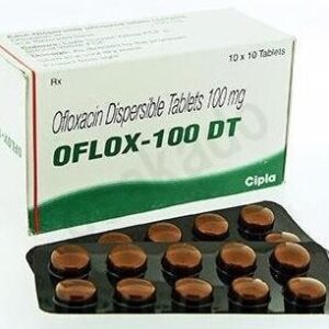 OFLOX 100MG TAB DT