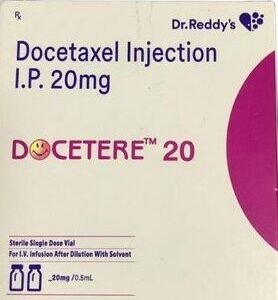 DOCETERE 20MG INJ