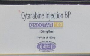 OONCOTAR 100MG INJ