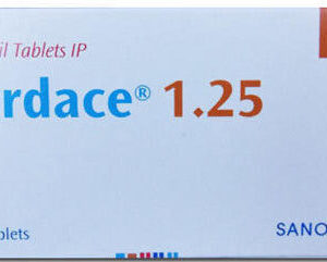 CARDACE 1.25MG TAB