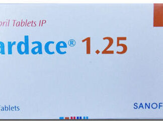 CARDACE 1.25MG TAB