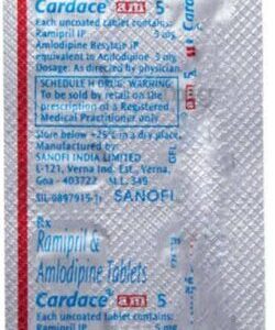 CARDACE AM 5MG TAB