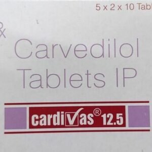 CARDIVAS 12.5MG TAB