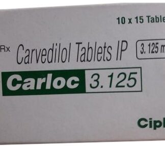 CARLOC 3.125MG TAB
