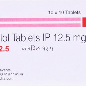 CARVIL 12.5MG TAB
