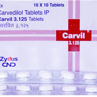 CARVIL 3.125MG TAB