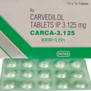 CARCA 3.125MG TAB