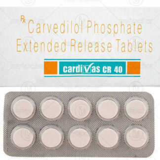 CARDIVAS CR 40MG TAB