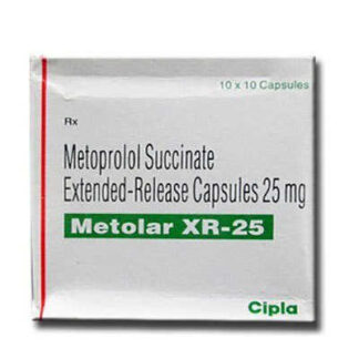 METOLAR XT 25MG TAB