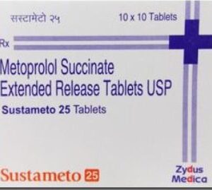 SUSTAMETO 25MG TAB ER