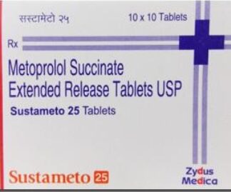 SUSTAMETO 25MG TAB ER