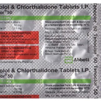 TENOCLOR 50MG TAB