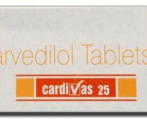 CARDIVAS 25MG TAB