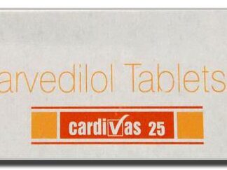 CARDIVAS 25MG TAB