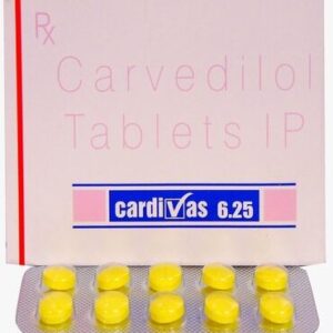 CARDIVAS 6.25MG TAB