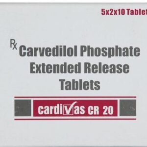 CARDIVAS CR 20MG TAB