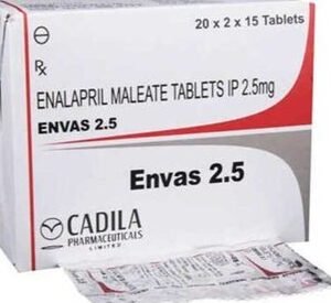 ENVAS 2.5MG 15'S