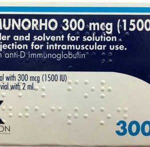 IMMUNO RHO 300MCG INJ