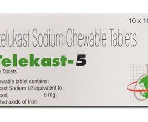 TELEKAST 5MG CHEWABLE TAB