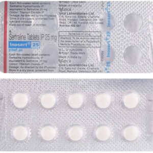 INOSERT 25MG TAB