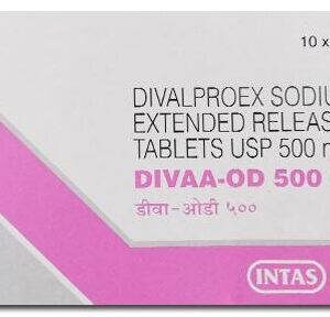DIVAA -OD 500MG TAB ER