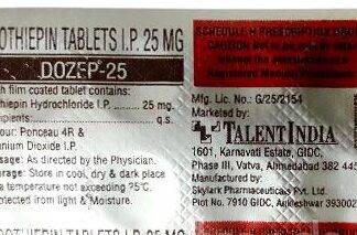 DOZEP 25MG TAB