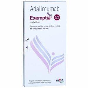 Exemptia (Adalimumab) 40mg/0.8ml Injection